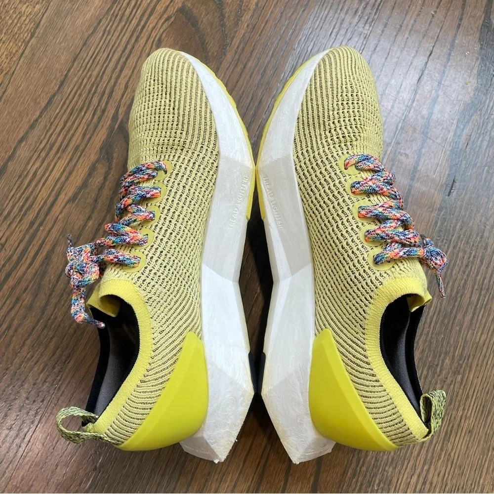 Allbirds Tree Flyers Buoyant Yellow (Blizzard Sole) Women 9 - Picture 6 of 12